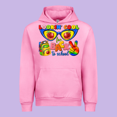 Looking Cool For Back To School Urban Hoodie Designed By Texasbilliewilder