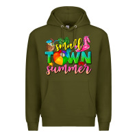Army Green small town summer tbw Premium Hoodie - texasbilliewilder
