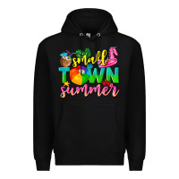 Black small town summer tbw Premium Hoodie - texasbilliewilder
