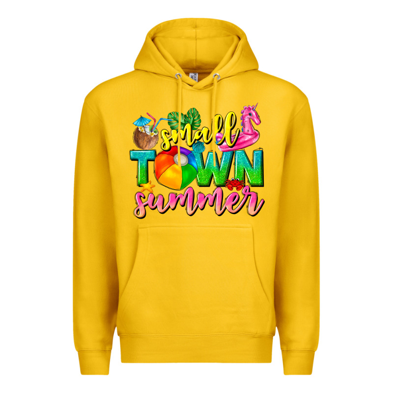 Small Town Summer Tbw Premium Hoodie by texasbilliewilder | Teevron