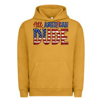 Pigment Peanut Butter all american dude Urban Hoodie - Zillion Design Studio