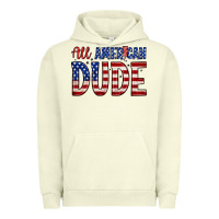 Pigment Pistachio all american dude Urban Hoodie - Zillion Design Studio