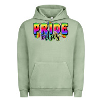 Pigment Oil Green pride vibes Urban Hoodie - Zillion Design Studio