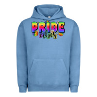 Pigment Pebble Blue pride vibes Urban Hoodie - Zillion Design Studio
