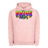 Pigment Salmon pride vibes Urban Hoodie - Zillion Design Studio