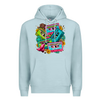 90's Country Cassette Tapes Premium Hoodie | Teevron