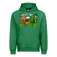 Emerald happy st. patrick's day cattle and calfs Urban Hoodie - RanaPortraitStore