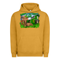 Pigment Peanut Butter happy st. patrick's day cattle and calfs Urban Hoodie - RanaPortraitStore