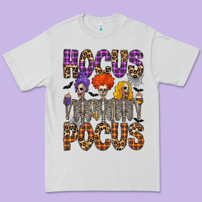 Hocus Pocus Premium Tee Designed By Cowhidedigitalart