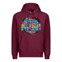 Burgundy racing mini Premium Hoodie - Zillion Design Studio