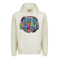 Oatmeal Heather racing mini Premium Hoodie - Zillion Design Studio