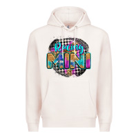 Pale Pink racing mini Premium Hoodie - Zillion Design Studio