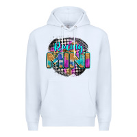 White racing mini Premium Hoodie - Zillion Design Studio