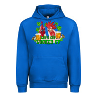 Cobalt st. patrick's day roosters let's get lucked up Urban Hoodie - RanaPortraitStore