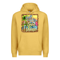 Antique Gold salt water and sunshine Premium Hoodie - texasbilliewilder