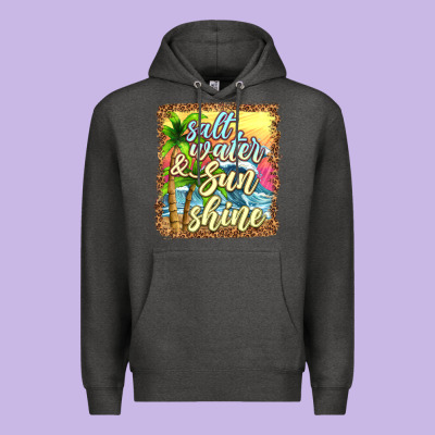 Salt Water And Sunshine Premium Hoodie Designed By Texasbilliewilder