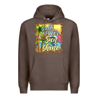 Coffee salt water and sunshine Premium Hoodie - texasbilliewilder