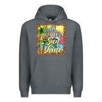 Rock salt water and sunshine Premium Hoodie - texasbilliewilder
