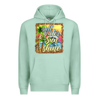 Seafoam salt water and sunshine Premium Hoodie - texasbilliewilder