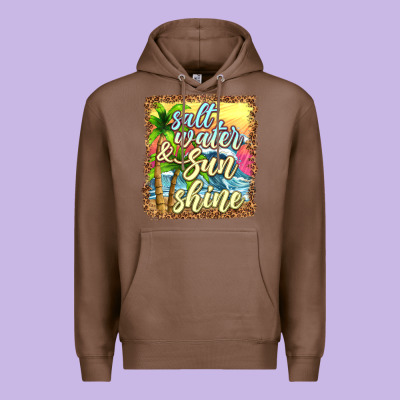Salt Water And Sunshine Premium Hoodie Designed By Texasbilliewilder