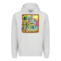 Dove Grey salt water and sunshine Premium Hoodie - texasbilliewilder
