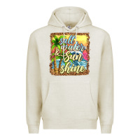 Oatmeal Heather salt water and sunshine Premium Hoodie - texasbilliewilder