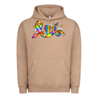 Pigment Burro pride ribbon Urban Hoodie - Zillion Design Studio