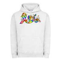 Pigment Lunar Rock pride ribbon Urban Hoodie - Zillion Design Studio