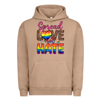 Pigment Burro spread love not hate Urban Hoodie - Zillion Design Studio