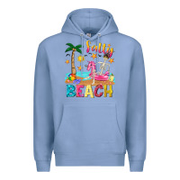 Colony Blue salty beach Premium Hoodie - texasbilliewilder