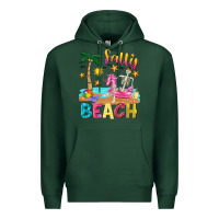 Sports Green salty beach Premium Hoodie - texasbilliewilder