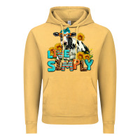 Vintage Mustard live simply Vintage Hoodie - AdoDesignShop