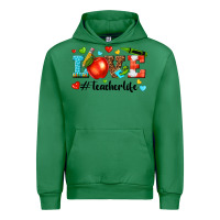 Emerald love teacher life Urban Hoodie - texasbilliewilder