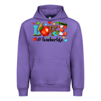 Tulip love teacher life Urban Hoodie - texasbilliewilder