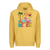 Antique Gold salty beach Premium Hoodie - texasbilliewilder