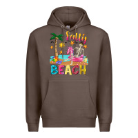 Coffee salty beach Premium Hoodie - texasbilliewilder