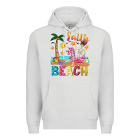Dove Grey salty beach Premium Hoodie - texasbilliewilder