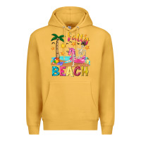 Mustard salty beach Premium Hoodie - texasbilliewilder