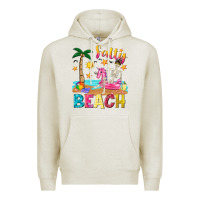 Oatmeal Heather salty beach Premium Hoodie - texasbilliewilder