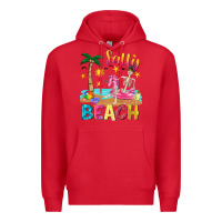 Red salty beach Premium Hoodie - texasbilliewilder