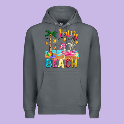 Salty Beach Premium Hoodie Designed By Texasbilliewilder