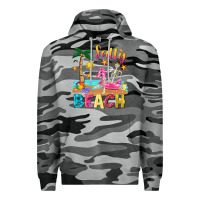 Slate Camo salty beach Premium Hoodie - texasbilliewilder