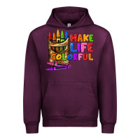 Make Life Colorful Urban Hoodie | Teevron