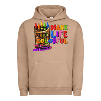 Pigment Burro make life colorful Urban Hoodie - texasbilliewilder
