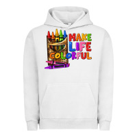 Pigment Lunar Rock make life colorful Urban Hoodie - texasbilliewilder