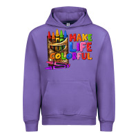 Tulip make life colorful Urban Hoodie - texasbilliewilder