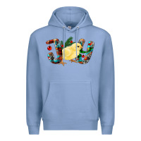 Colony Blue christmas joy chick Premium Hoodie - RanaPortraitStore