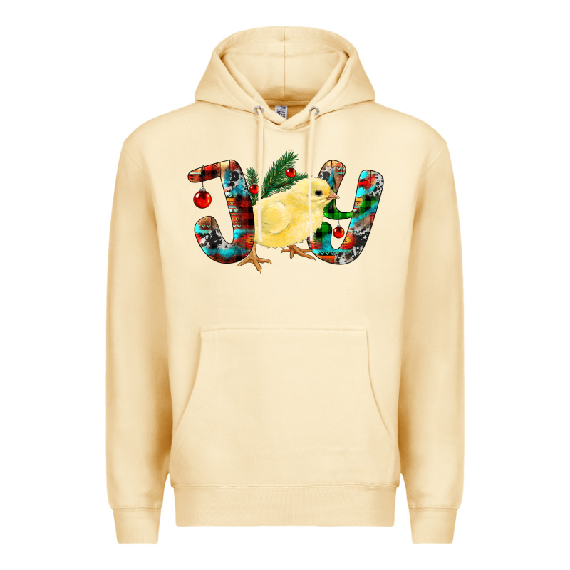 Christmas Joy Chick Premium Hoodie by RanaPortraitStore | Teevron