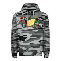 Slate Camo christmas joy chick Premium Hoodie - RanaPortraitStore