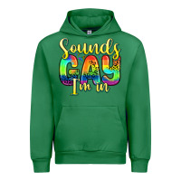 Emerald sounds gay i m in Urban Hoodie - Zillion Design Studio